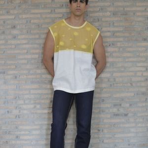 Sleevless mens summer pullover